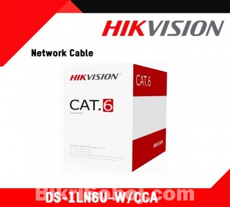 Hikvision Genuine Cat-6 305 Meter White Network Cable